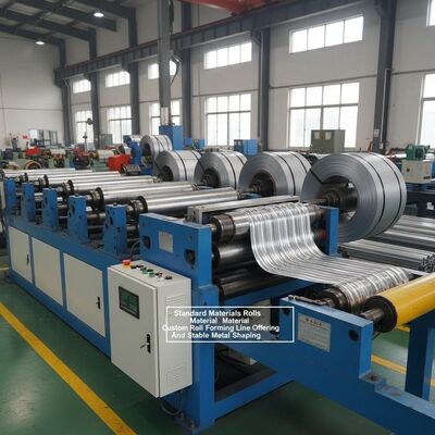 Mua 380V50Hz hoặc nguồn điện tùy chỉnh và vật liệu tiêu chuẩn Dây chuyền tạo hình cuộn vật liệu cung cấp và tạo hình kim loại ổn định online manufacture