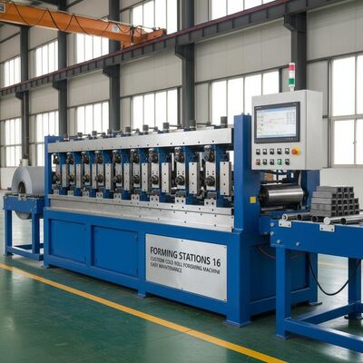 kopen Vormstations 16 Custom Koudwalsmachine Eenvoudig te Beheersen Geoptimaliseerd voor Consistente Output en Eenvoudig Onderhoud online manufacture