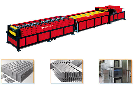 satın al Otomatik HVAC Kanal Makineleri Düzenlenebilir Çerçeve Genişliğiyle VCD Çelik Çerçeve Makinesi online manufacture