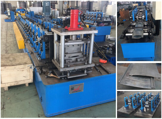 kupować Specjalne maszyny kanałowe HVAC PLC Control VCD Damper Blade Roll Forming Machine online manufacture