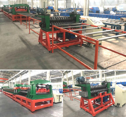 comprare Macchina per la formazione di fogli di parete ondulati 4 mm Macchina per la produzione di pannelli di parete 45 kW online manufacture