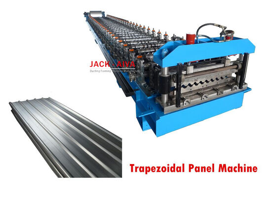 satın al Trapezoidal Metal Çatı Yaprak Rulo Yapım Makinesi. online manufacture