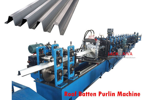 comprare Roof Batten Purlin Roll ex 15 stazioni Batten Roll Forming Machine 15KW online manufacture