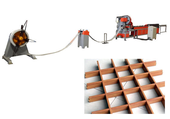 buy Grid Ceiling Roll Forming Machine Integrated Ceiling Grid Making Machine 12 Stations online manufacture