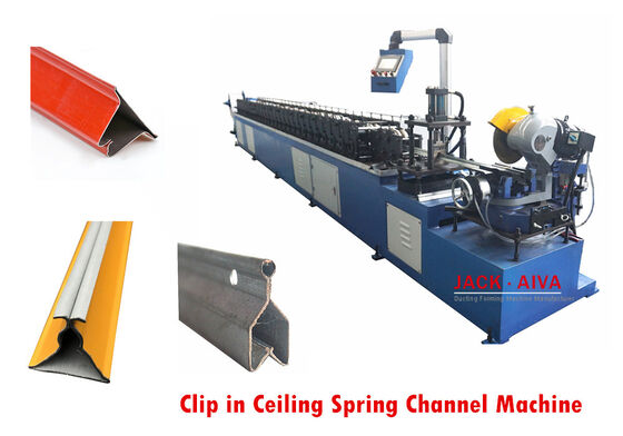 satın al Üçgen Keel Roll Forming Machine Clip In Ceiling Roll Forming Machine 7.5kw online manufacture