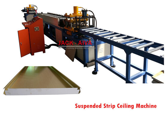 Beli Mesin Membentuk Roll Langit-langit Strip Gantung Panel Dekoratif Roll Membentuk Mesin 380V online manufacture
