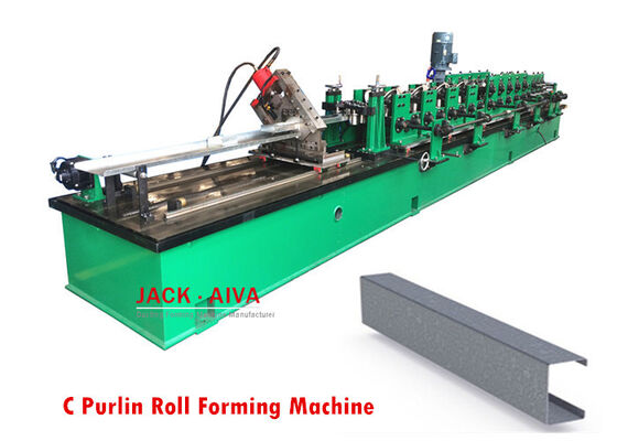 Beli Baja C Purlin Roll Forming Mesin Otomatis C Purlin Membuat Mesin online manufacture