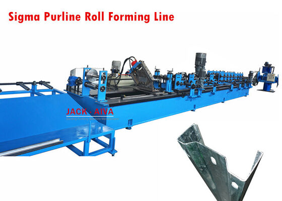 Mua Chi tiết Sigma Purlin Roll Forming Machine 20 Trạm Thép Purlin Machine online manufacture