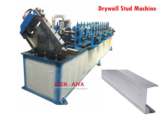 kopen Semi-Auto / Volledig Auto Drywall Roll Forming Machine 5.5kw Steel Stud Roll Forming Machine online manufacture