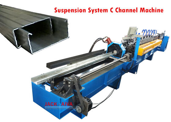 खरीदें AC380V 50HZ C चैनल रोल बनाने की मशीन 5.5kw छत चैनल रोल बनाने की मशीन online manufacture