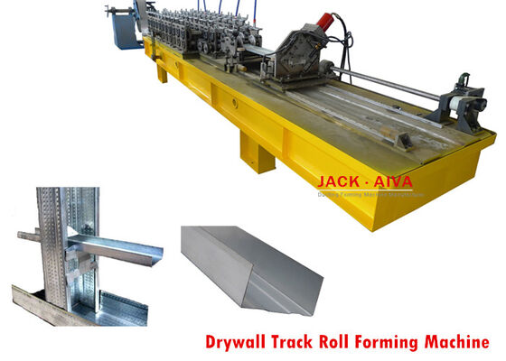 kaufen 12 Stationen Trockenwand Rollformmaschine Stahlspur Rollformmaschine 5,5 kW online manufacture