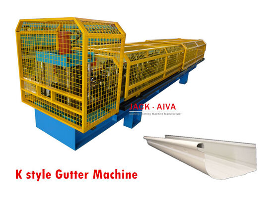 buy 14 Stations K Style Gutter Machine 7.5kw Roof Gutter Machine online manufacture