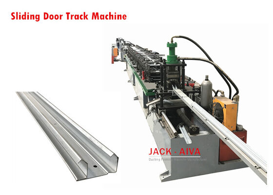 kopen Glijdeurbaan rollenvormende machine Metalen baan maken machine 25 stations online manufacture