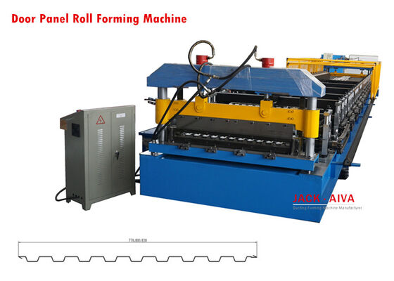 buy AC380V 50HZ Door Panel Roll Forming Machine 7.5kw Roller Shutter Door Forming Machine online manufacture