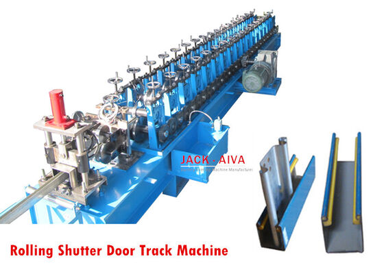 Beli 7.5kw Konstruksi Roll Forming Machine AC380V / 50HZ Rolling Shutter Profile Membuat Mesin online manufacture