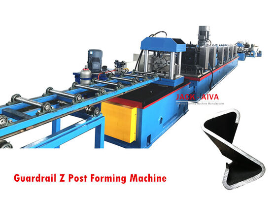 ซื้อ 45kw Highway Guardrail Roll Forming Machine 15 สถานี เครื่องปั้นรั้วรั้ว online manufacture