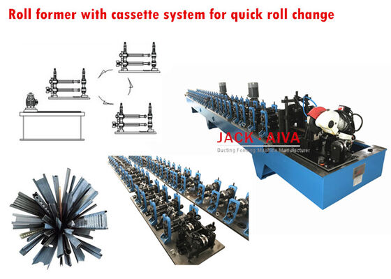 satın al Hızlı Değiştirme Özel Rulo Formasyon Makinesi Kaseti Metal Yaprak Rulo Formasyon Makineleri online manufacture